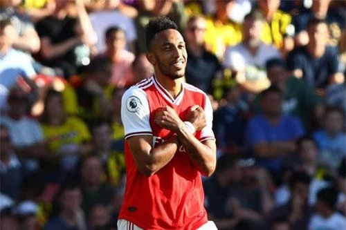 Tiền đạo: Pierre-Emerick Aubameyang (Arsenal).