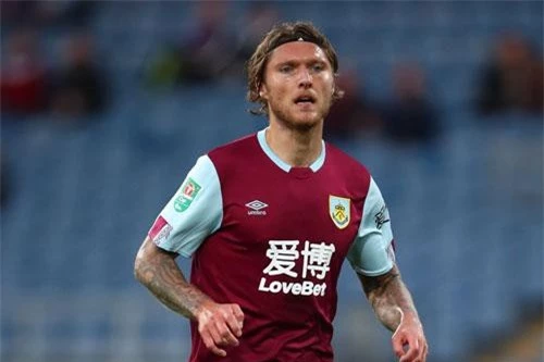 Tiền vệ: Jeff Hendrick (Burnley).