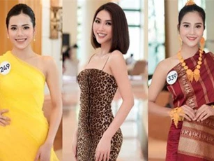Hoa hậu Hoàn vũ Việt Nam "đổ bộ" miền Bắc: Tường Linh khoe vòng eo 53, mỹ nhân người dân tộc thiểu số gây chú ý