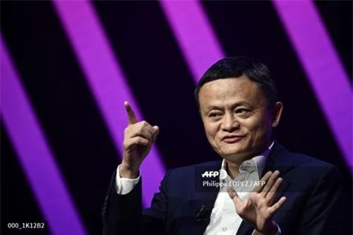 Tỷ phú Jack Ma. Ảnh: AFP