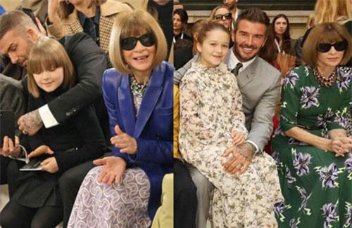 Gia đình Beckham dắt nhau đi sự kiện của mẹ: Harper nổi nhất nhà, gây choáng với màn "dậy thì" sau 7 tháng