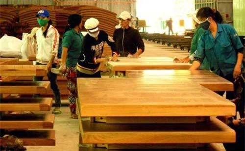 Sản xuất đồ gỗ xuất khẩu tại Bình Định.