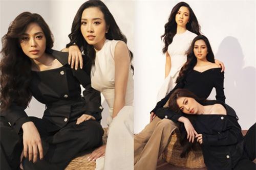 Nhan sắc Hoa hậu Tiểu Vy cùng 2 nàng Á hậu thay đổi ngoạn mục ra sao sau 1 năm đăng quang