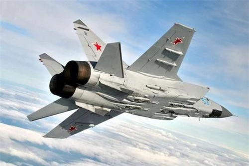 Tiêm kích đánh chặn tầm xa MiG-31 Foxhound. Ảnh: Sputnik.