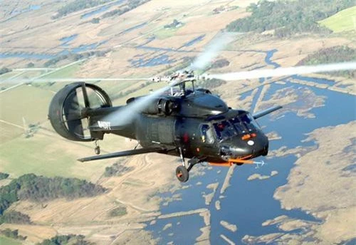Trực thăng X-49A SpeedHawk trong một chuyến bay thử nghiệm. Ảnh: National Interest.
