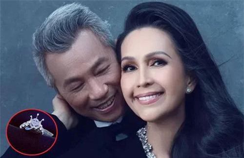 Kỷ niệm 25 năm ngày cưới, "nữ hoàng ảnh lịch" Diễm My được chồng tặng nhẫn kim cương 5 tỷ đồng