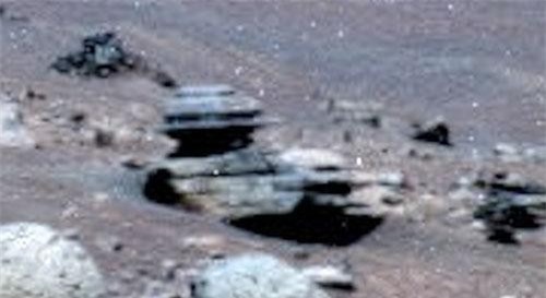 Bí ẩn cấu trúc hình đĩa xoắn kỳ lạ trên sao Hỏa