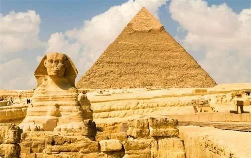 Tượng nhân sư ở Giza.