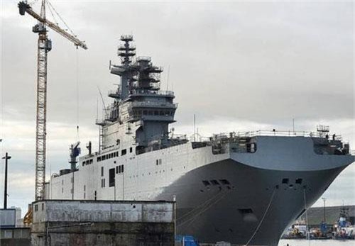 Nga sẽ đặt đóng hai tàu sân bay trực thăng đầu tiên tại Crimea vào năm 2020