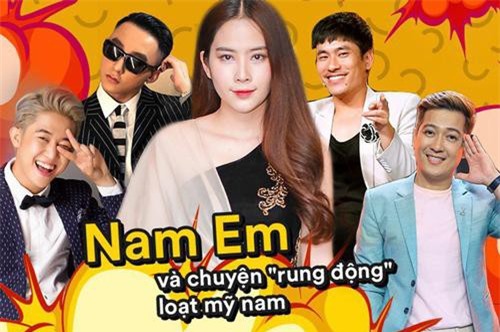 Nam Em xứng danh "mỹ nhân rung động nhiều nhất Vbiz": Thả thính cả tài tử xứ Hàn, 2 năm dính ồn ào với loạt sao nam