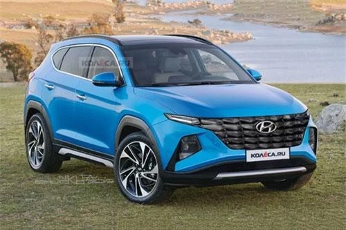 Hyundai Tucson 2021. Ảnh: Kolesa.