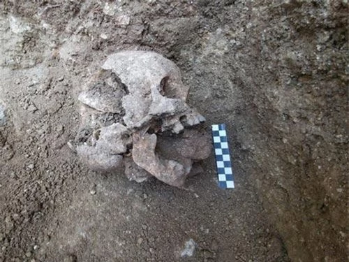 Trong cuộc khai quật tại Teverina, Umbria, Italy, các nhà khảo cổ phát hiện một bộ hài cốt đứa trẻ "ma cà rồng" 10 tuổi.