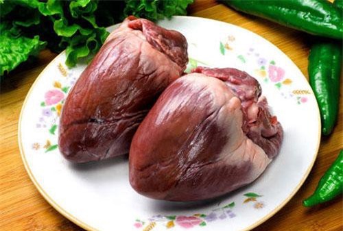 Muốn chọn tim lợn tươi ngon không tiêm hoá chất hãy nhìn vào điểm này