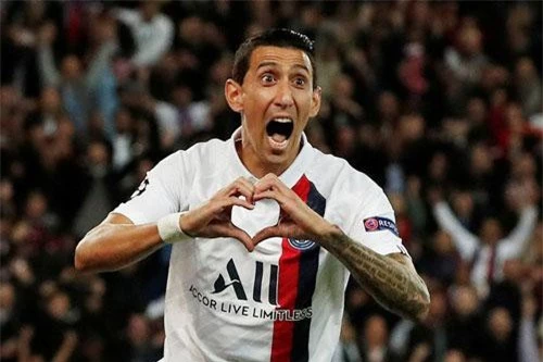 Tiền đạo: Angel Di Maria (Paris Saint-Germain).