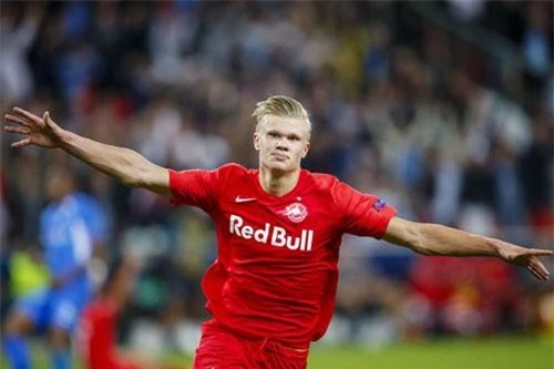 4. Erling Braut Haaland (Salzburg, 19 tuổi).