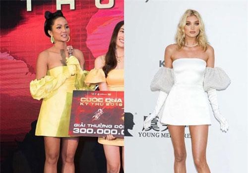 Hoa hậu H'Hen Niê liên tiếp "dính phốt" mặc váy nghi đạo nhái