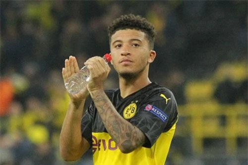 8. Jadon Sancho (Borussia Dortmund, 19 tuổi).