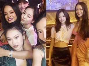 Bấn loạn loạt ảnh Rihanna và Jennie thân thiết tại sự kiện, mỹ nhân BLACKPINK bị lu mờ nhưng nhan sắc đúng là không vừa