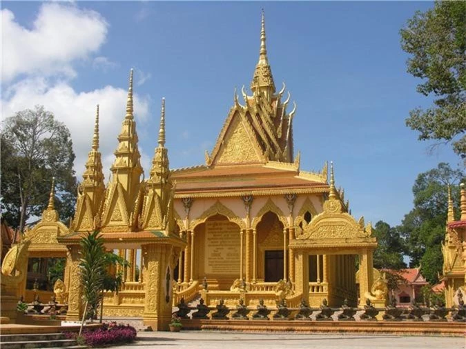 Chua Vam Ray – Ngoi chua Khmer lon nhat Viet Nam-Hinh-4