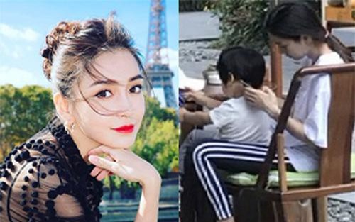 Angela Baby chăm con một mình vài tháng qua