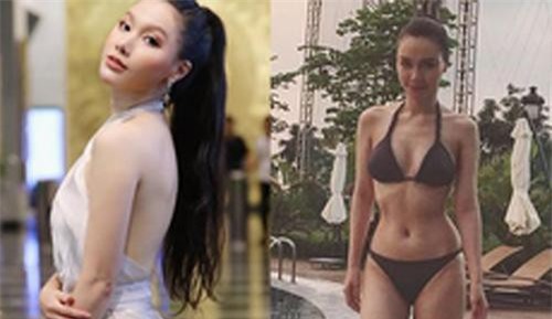 Cận cảnh vòng eo 55cm đầy cuốn hút của MC Minh Hà