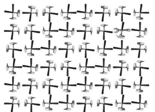 "Tets thị giác" với câu đố tìm điểm khác biệt