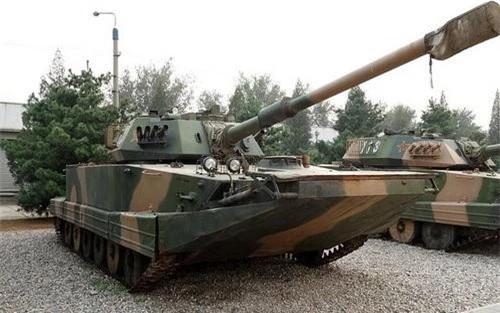 Xe tăng lội nước Type 63A của Hải quân Trung Quốc. Ảnh: Military Today.