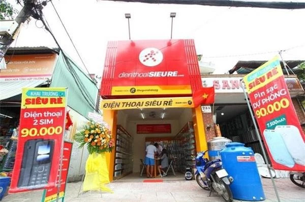 Cửa hàng Điện Thoại Siêu Rẻ của MWG (Nguồn: Pháp luật TP HCM)