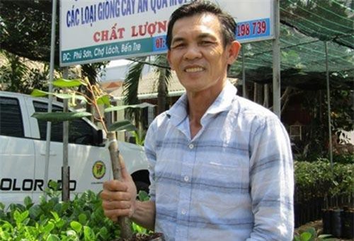 Kiếm tiền tỷ nhờ sưu tầm cây giống mới ở Bến Tre