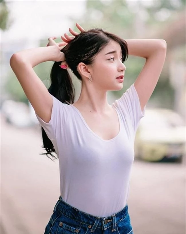 dung mao ngam la yeu cua 2 hot girl &quot;cau lac bo con gai dep nhat thai lan&quot; hinh anh 19