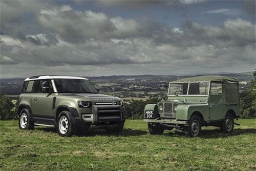 Land Rover Defender 2020.