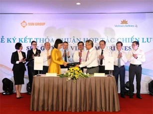 Sun Group và Vietnam Airlines ký kết thỏa thuận hợp tác chiến lược