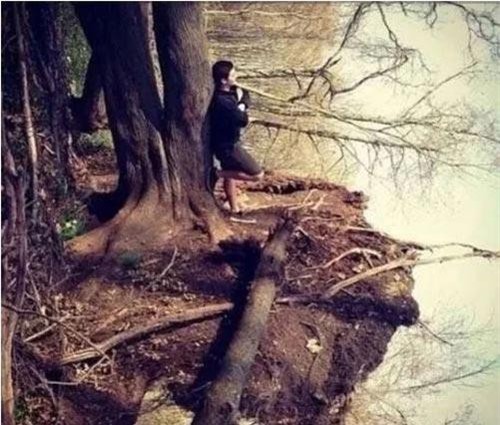 99% người cho rằng có con sông trong bức ảnh, còn bạn?