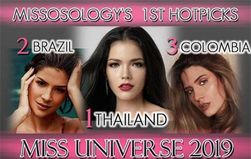 Missosology công bố danh sách ứng viên sáng giá trong cuộc thi Miss Universe 2019: Thái Lan xuất sắc vươn lên dẫn đầu, Hoàng Thuỳ mất hút