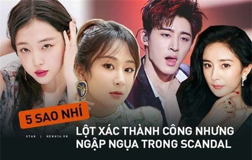 5 sao nhí lột xác nhưng ngập ngụa trong bê bối