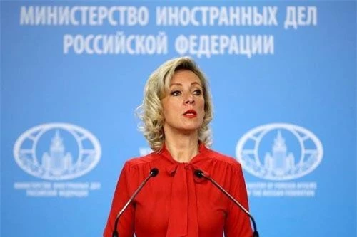 Phát ngôn viên Bộ Ngoại giao Nga Maria Zakharova (Ảnh: Tass)