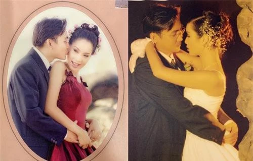 Ảnh cưới của Trịnh Kim Chi và chồng doanh nhân.