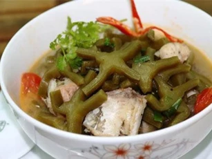 Kỳ lạ món canh xương rồng có “1-0-2” ở Quảng Nam