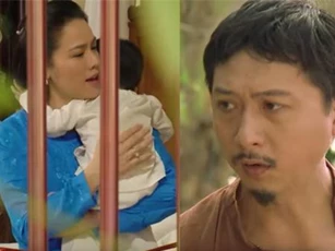 "Tiếng sét trong mưa": Đáng thương như Hứa Minh Đạt, núp sau lùm cây lén nhìn Nhật Kim Anh ôm con người khác