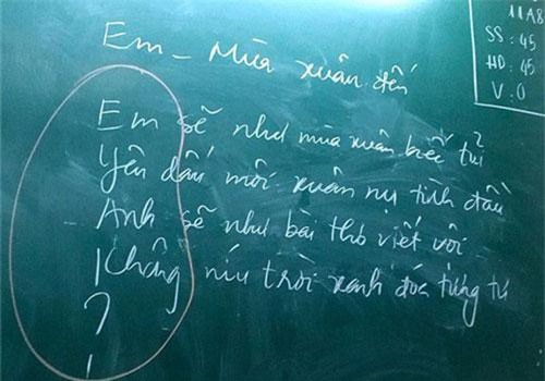 Phì cười trước cách cô giáo chỉ học trò cưa đổ crush bằng thơ, đảm bảo đổ liền trong 5s
