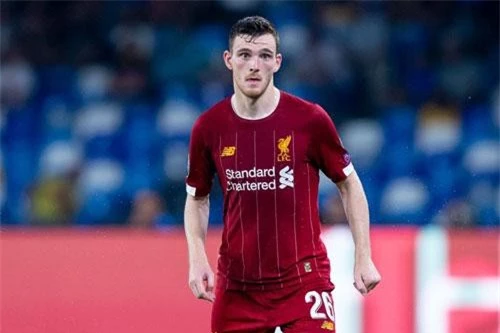 Hậu vệ trái: Andrew Robertson (Liverpool).