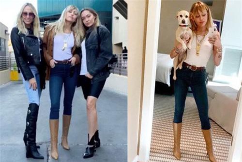 Hậu chia tay bạn gái, Miley Cyrus gây sốt khi đăng ảnh khoe body "tỷ lệ vàng" và đôi chân dài như mơ