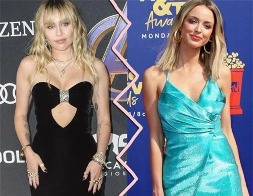 Miley Cyrus và bạn gái Kaitlynn Carter 