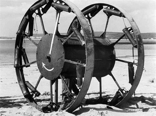 Trống Panjan là một ý tưởng phát triển vũ khí ngớ ngẩn của Anh trong Chiến tranh Thế giới thứ 2. Ảnh: Historyanswers.