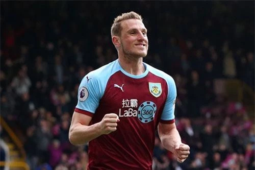 Tiền đạo: Chris Wood (Burnley).