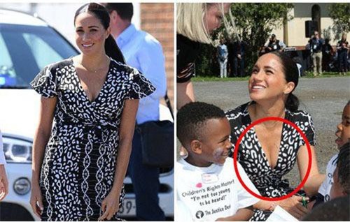 Meghan Markle nhảy múa hết cỡ trong sự kiện nhưng bị chê trách vì trang phục kém sang, để lộ những khoảnh khắc hớ hênh