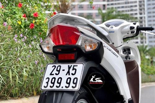 Honda Vision cũ biển số tứ quý 9, rao bán 69 triệu đồng