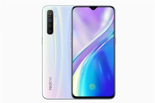 Realme X2 sử dụng khung viền bằng nhựa, 2 bề mặt phủ kính cường lực Corning Gorilla Glass 5. Máy có kích thước 158,7x75,2x8,6 mm, cân nặng 182 g. 