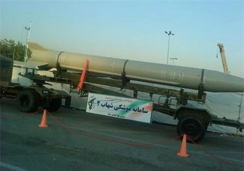 Trong lực lượng tên lửa đạn đạo của Iran, các tên lửa dòng Shahab được coi là xương sống chủ lực nhất và đây hiện cũng là loại tên lửa khiến Mỹ đau đầu nhất. Nguồn ảnh: IRNA.