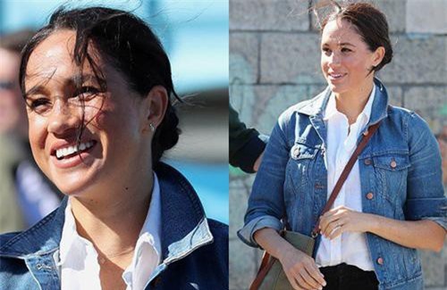Meghan Markle bắt đầu ngày thứ 2 trong chuyến công du với vẻ ngoài phá cách, chia sẻ thông tin về bé Archie khiến nhiều người lo lắng